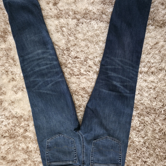 American Eagle Outfitters Dark Blue Skinny Jeans - Picture 5 of 11